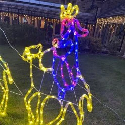 Cheapest 🎁 Premier Three Wise Men On Camels ❄ Christmas Nativity Rope Light Silhouettes 🎉 -UK Christmas World Sales Store 20220427 194532514 iOS