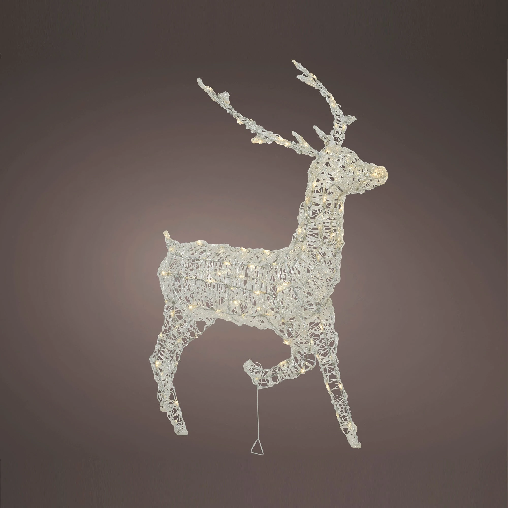 Cheapest ๐ Kaemingk Soft Acrylic Leg Up Reindeer With Warm White LEDs โ๏ธ 2 Cheapest ๐ Kaemingk Soft Acrylic Leg Up Reindeer With Warm White LEDs โ๏ธ - Image 2