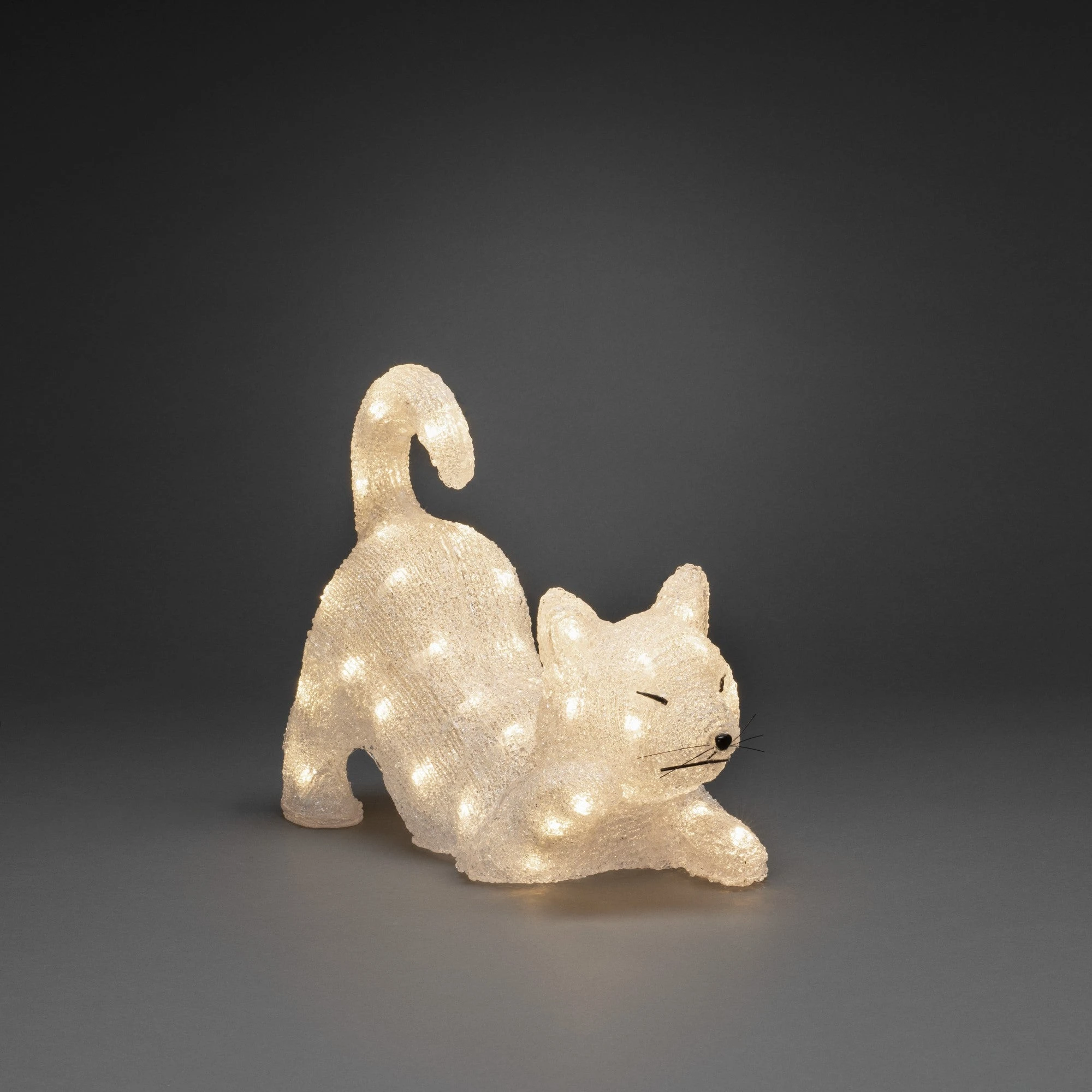 Best Sale ???? Kaemingk Acrylic Laying LED Lit Cat ???? 4 Best Sale ???? Kaemingk Acrylic Laying LED Lit Cat ???? - Image 4