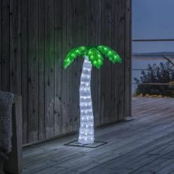 Cheapest ✨ Konstsmide Acrylic LED Lit Palm Tree 💯