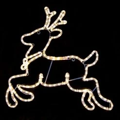Hot Sale 👏 Festive Decorations 70cm Running Reindeer Warm White LED XP Silhouette Motif ⌛