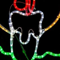 Top 10 ⭐ Festive Decorations 1m LED 🎁 Christmas Candle With Holly Sprig XP Silhouette 👍 -UK Christmas World Sales Store 63025 800511 cu