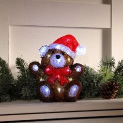 Budget 🛒 Noma Acrylic 🎁 Christmas Teddy Bear 🔔
