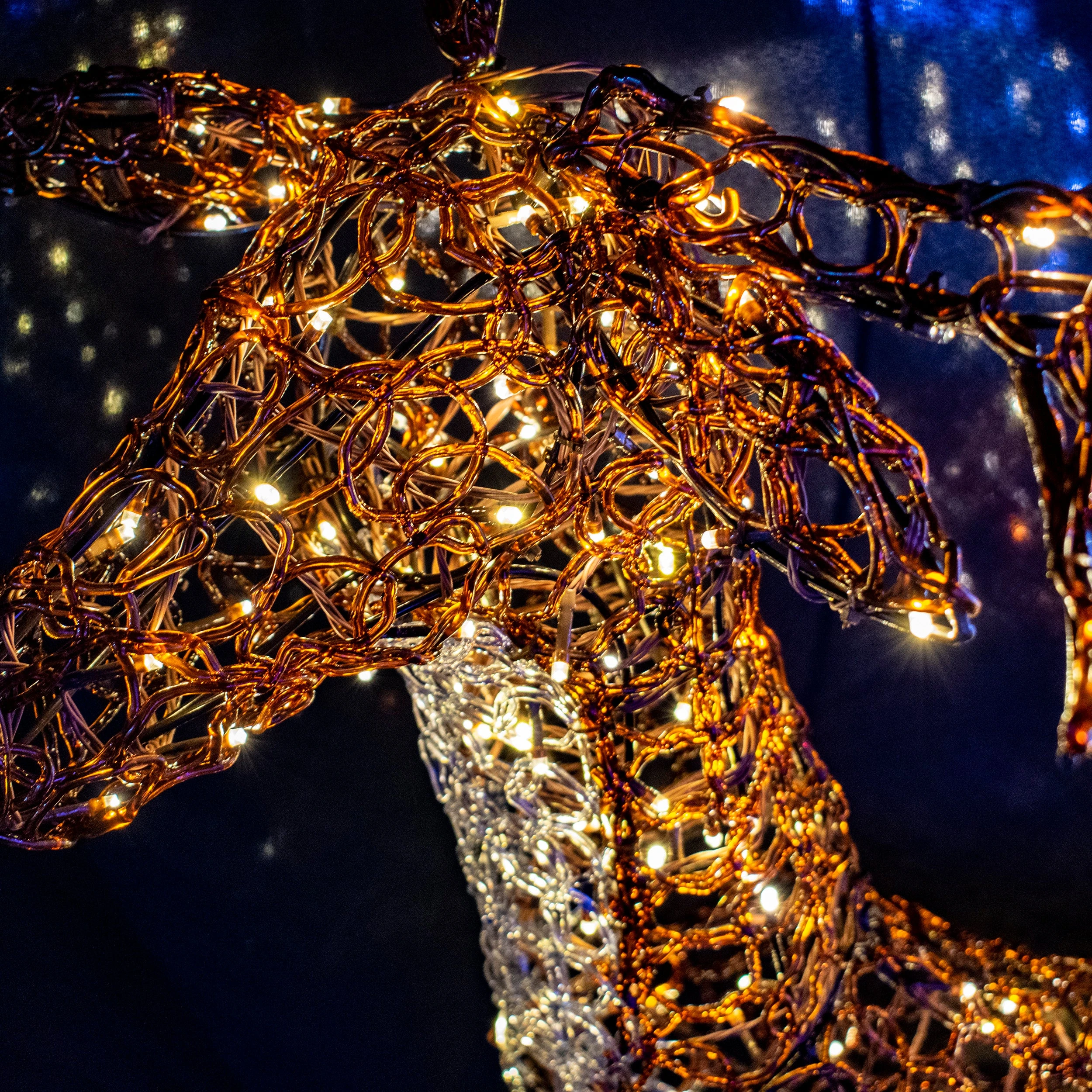 Cheap ๐ Premier 1.2m Soft Acrylic Brown Reindeer Lit With 200 Warm White Twinkling LEDs ๐ 2 Cheap ๐ Premier 1.2m Soft Acrylic Brown Reindeer Lit With 200 Warm White Twinkling LEDs ๐ - Image 2