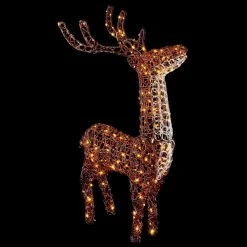 Cheap ๐ Premier 1.2m Soft Acrylic Brown Reindeer Lit With 200 Warm White Twinkling LEDs ๐ 5 Cheap ๐ Premier 1.2m Soft Acrylic Brown Reindeer Lit With 200 Warm White Twinkling LEDs ๐ -UK Christmas World Sales Store LV213253 Copy