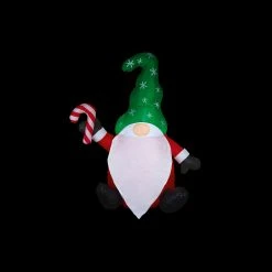 Budget ✨ Premier 5ft Inflatable LED Lit 🔔 Christmas Gonk 👍