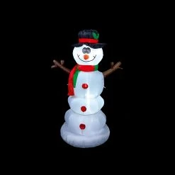 Buy 🔥 Premier 6ft Sherbert The Snowman LED Lit 🎄 Christmas Inflatable 👍