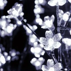 Alternative view of Cheap ⭐ Snowtime 1.5m Multi Function Ice White Cherry Blossom Tree With 200 LEDs ????